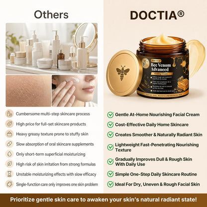 ✨🔥DOCTIA® Bee Venom Advanced Firming Cream Focused on Fine Line & Firmness Care.